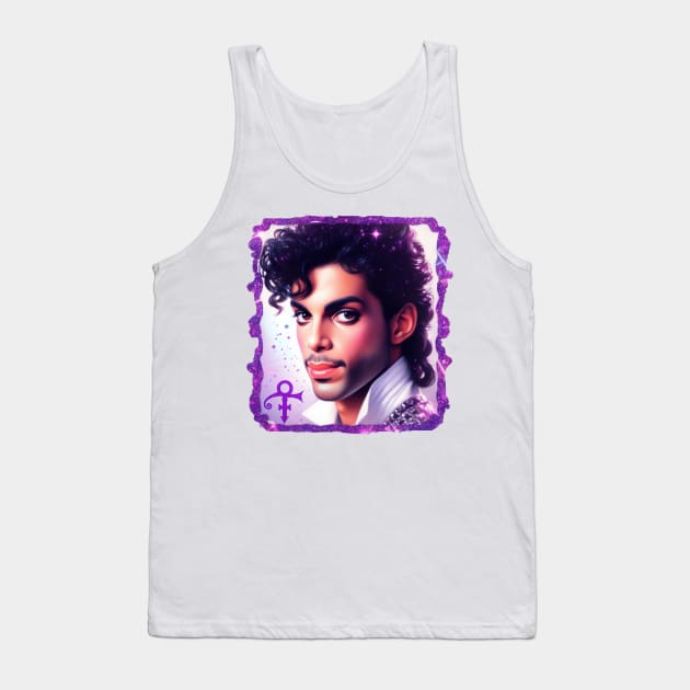 Prince Portrait Tank Top by Tiger Mountain Design Co.